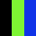 Preto / Verde / Azul